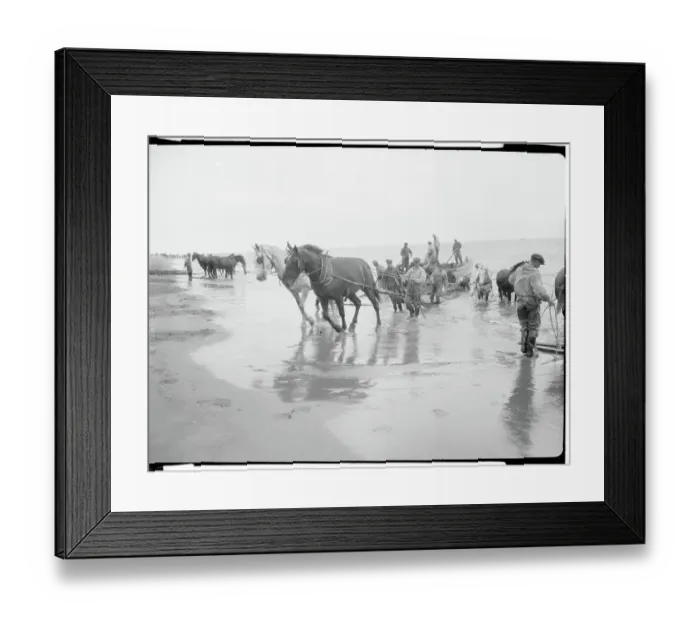 Framed Print : Fisherman Traveling Across River Framed Print : Fisherman Traveling Across River