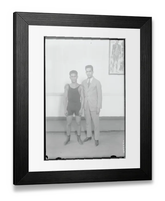 Framed Print : Pancho Villa with His Father Framed Print : Pancho Villa with His Father
