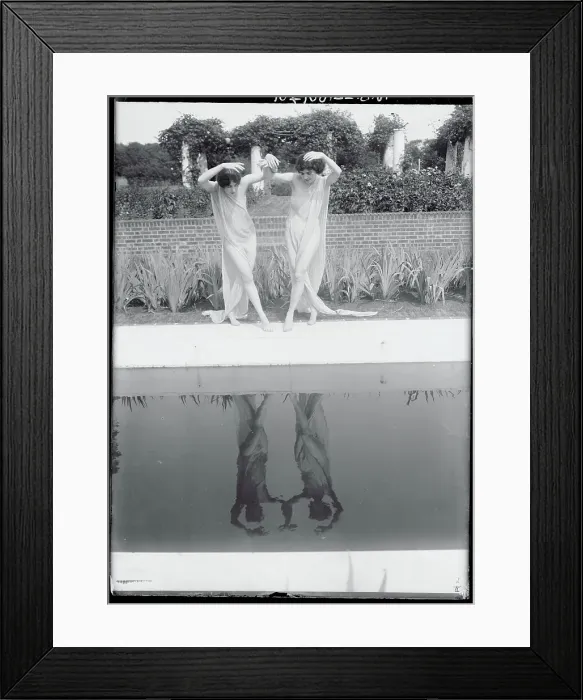 Framed Print : Dancers in Unique Outdoor Setting Framed Print : Dancers in Unique Outdoor Setting