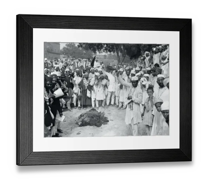Framed Print : Gandhi Followers Incite Uprisings Framed Print : Gandhi Followers Incite Uprisings