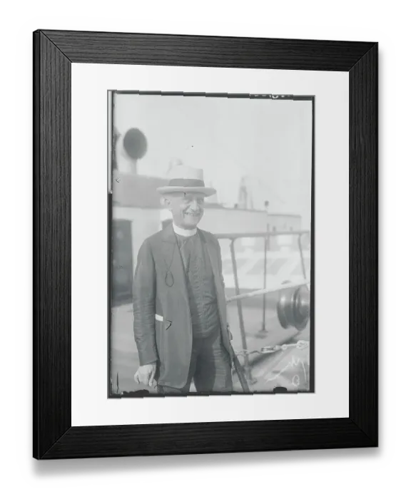 Framed Print : Joseph Tonello on Ship Framed Print : Joseph Tonello on Ship