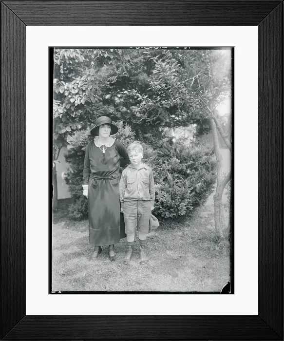 Framed Print : Mrs. Charles A. Dana and Son Framed Print : Mrs. Charles A. Dana and Son