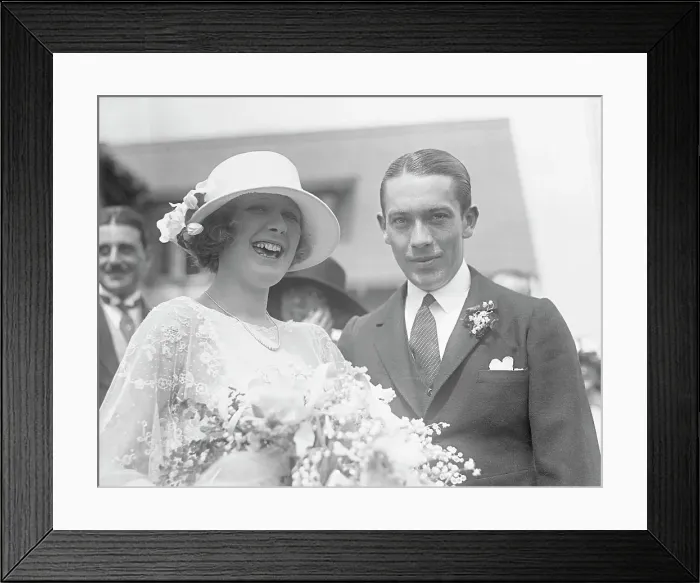 Framed Print : Marilyn Miller and Jack Pickford