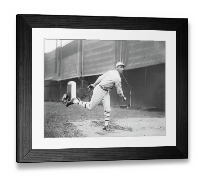 Framed Print : Jack Scott Pitching Framed Print : Jack Scott Pitching
