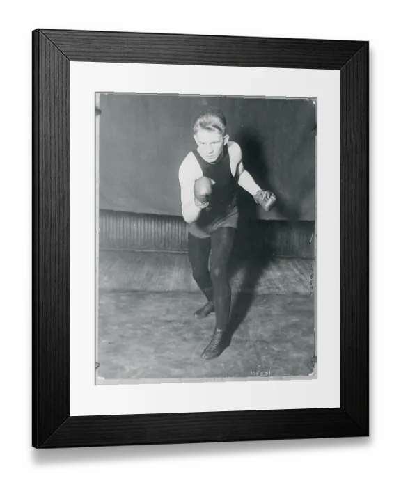 Framed Print : Portrait of Ever Hammer