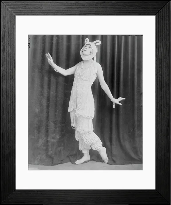 Framed Print : Rosie Dolly in Costume