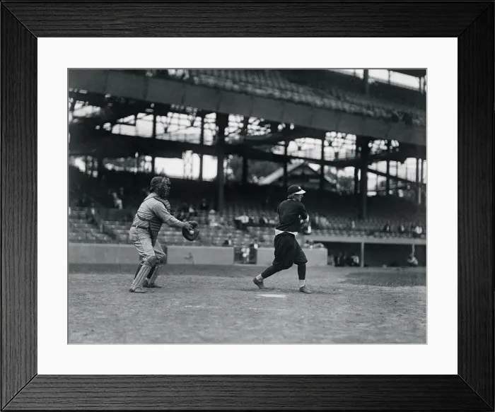 Framed Print : Women Baseball Players Framed Print : Women Baseball Players