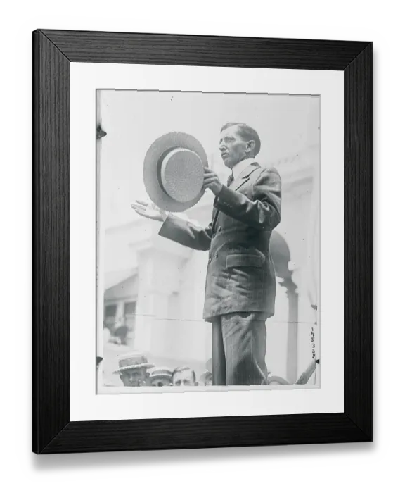 Framed Print : Will Hays Giving a Speech Framed Print : Will Hays Giving a Speech