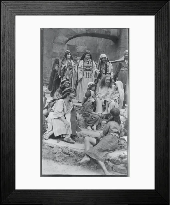 Framed Print : Henry Herbert as Christ Framed Print : Henry Herbert as Christ