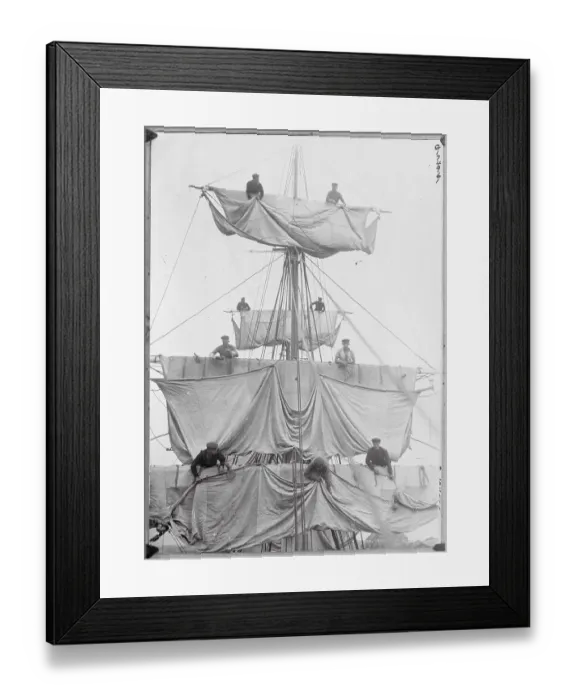 Framed Print : Merchant Marines in Training Class Framed Print : Merchant Marines in Training Class