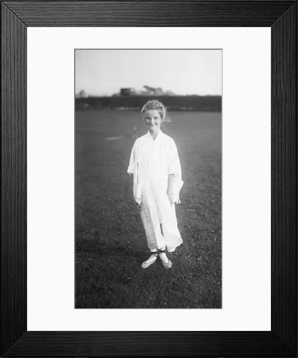 Framed Print : Full Length Portrait of Doris Duke Framed Print : Full Length Portrait of Doris Duke