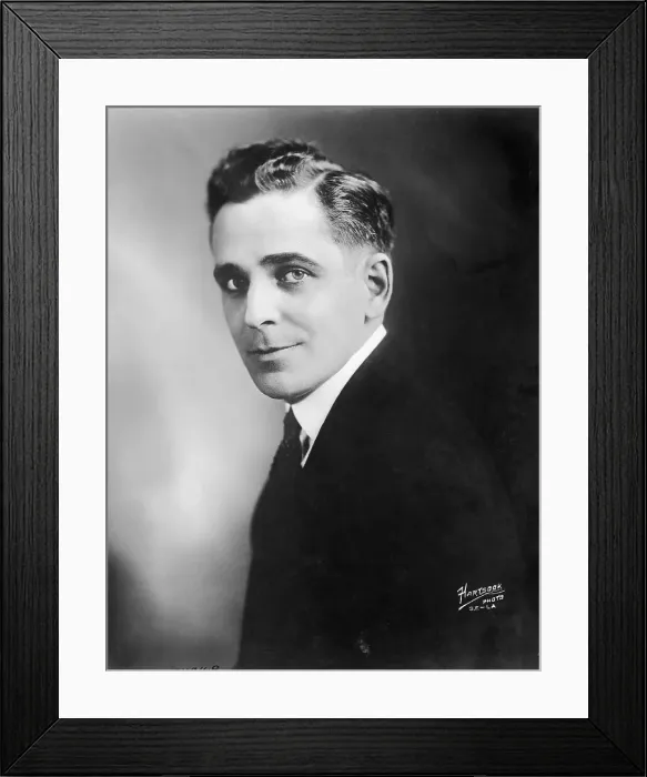 Framed Print : Portrait of Crane Wilbur Framed Print : Portrait of Crane Wilbur