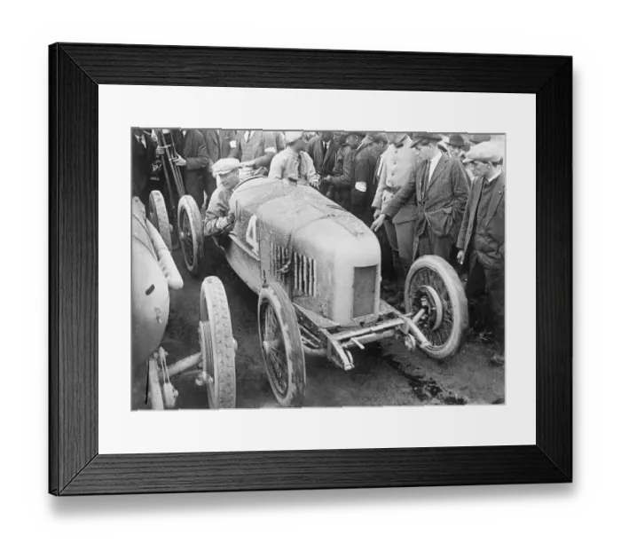 Framed Print : Felix Nazzarro Driving Race Crowd Through a Crowd Framed Print : Felix Nazzarro Driving Race Crowd Through a Crowd