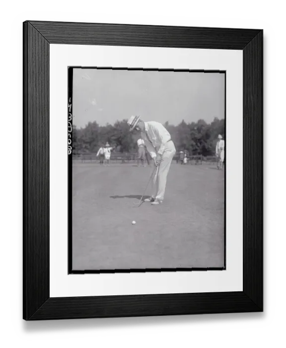Framed Print : Ira Couch on Golf Course Framed Print : Ira Couch on Golf Course