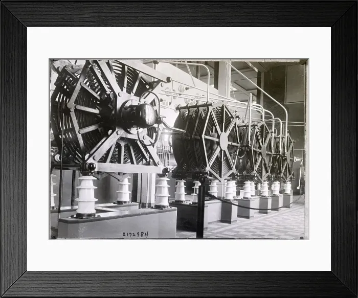 Framed Print : Giant Coils Inside Radio Station Framed Print : Giant Coils Inside Radio Station