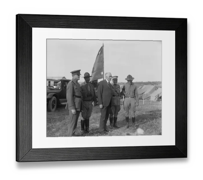 Framed Print : President Harding at Gettysburg with John J. Pershing Framed Print : President Harding at Gettysburg with John J. Pershing