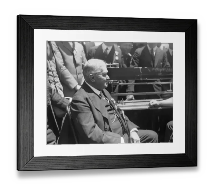 Framed Print : William Pinkerton Questioning Chief of Police Framed Print : William Pinkerton Questioning Chief of Police