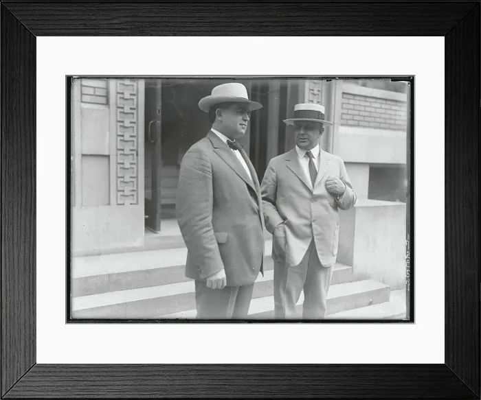 Framed Print : John L. Lewis with Secretary of Labor Framed Print : John L. Lewis with Secretary of Labor