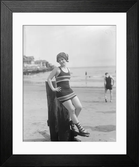 Framed Print : Portrait of Madge Merritt Framed Print : Portrait of Madge Merritt