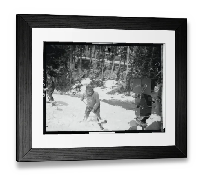 Framed Print : Governor Louis F. Hart Clearing the Roads Framed Print : Governor Louis F. Hart Clearing the Roads