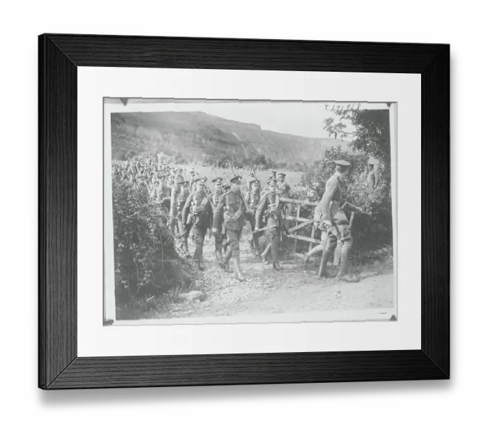 Framed Print : British Troops Re-Take Belleek, Northern Ireland 1922 Framed Print : British Troops Re-Take Belleek, Northern Ireland 1922
