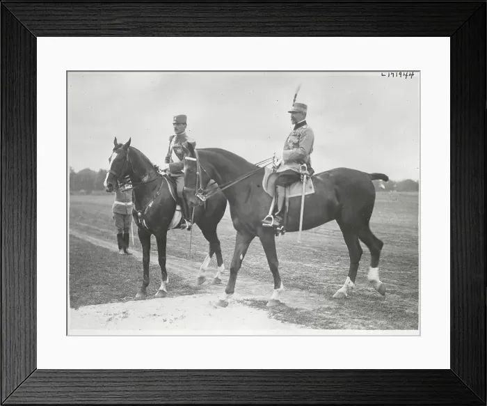 Framed Print : King Alexander of Serbia Reviewing Troops Framed Print : King Alexander of Serbia Reviewing Troops