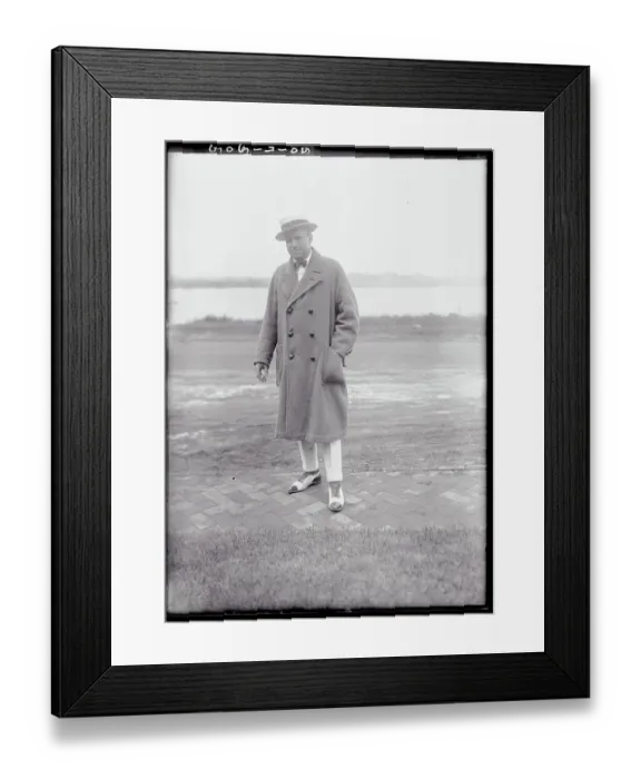 Framed Print : Portrait of Malcolm Meacham Framed Print : Portrait of Malcolm Meacham