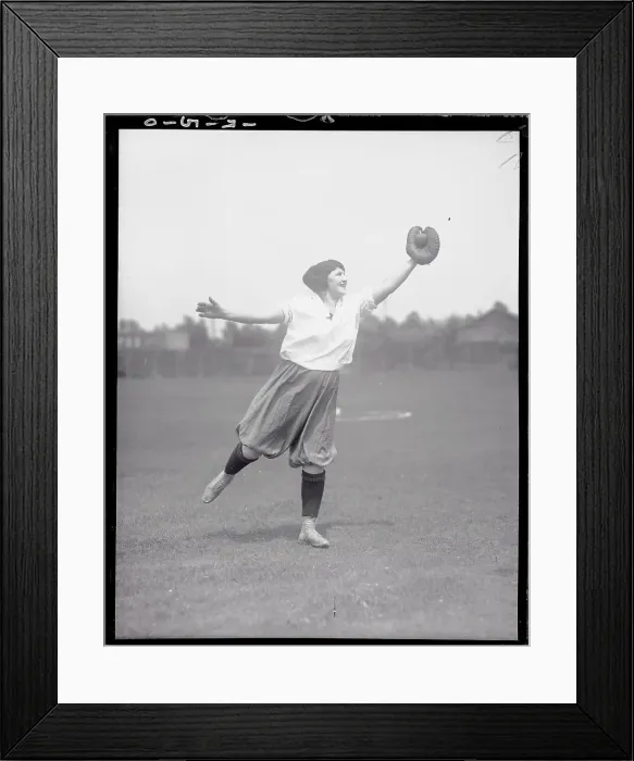 Framed Print : Elizabeth Thiede Playing Baseball Framed Print : Elizabeth Thiede Playing Baseball