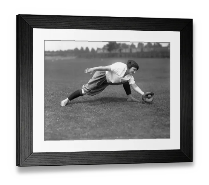 Framed Print : Elizabeth Thiede Playing Baseball Framed Print : Elizabeth Thiede Playing Baseball