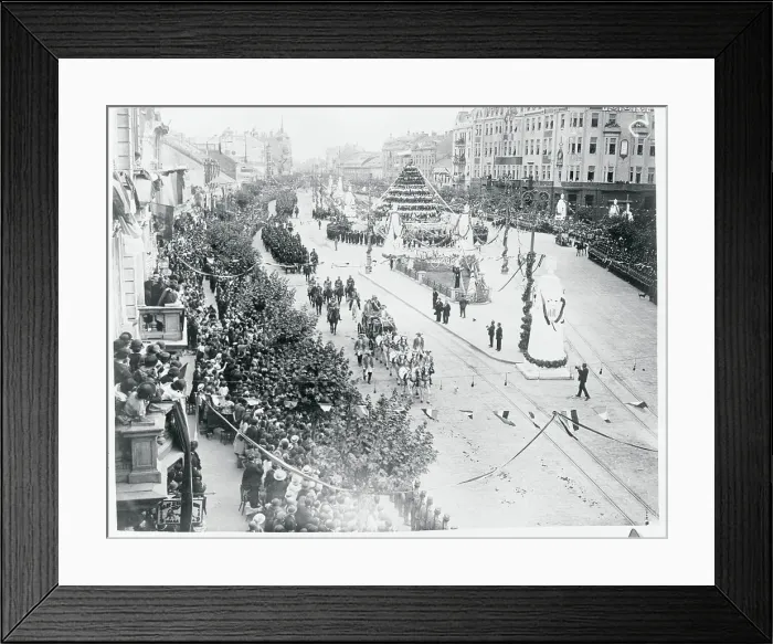 Framed Print : Serbian Royal Wedding Procession Framed Print : Serbian Royal Wedding Procession