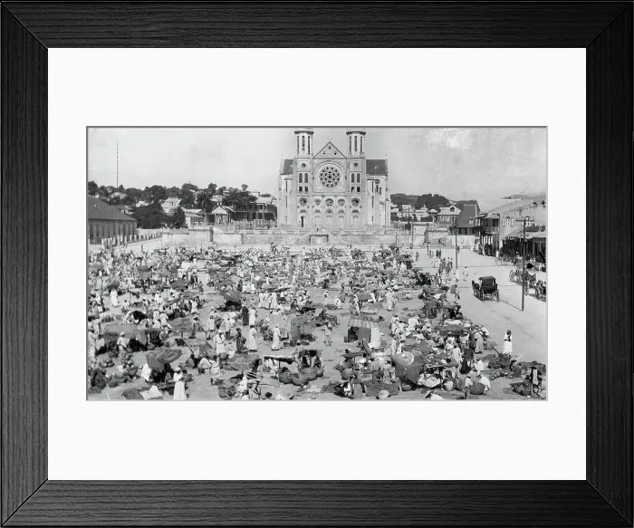 Framed Print : Open Market