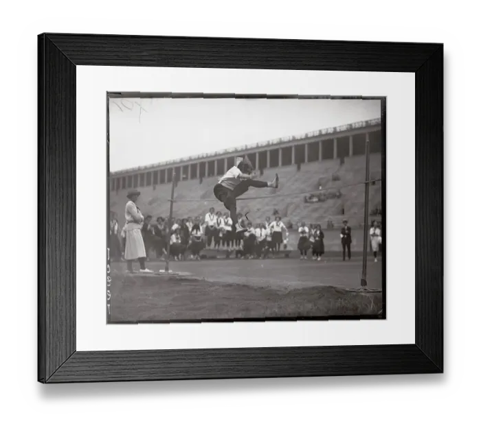 Framed Print : Athlete High Jumping Framed Print : Athlete High Jumping