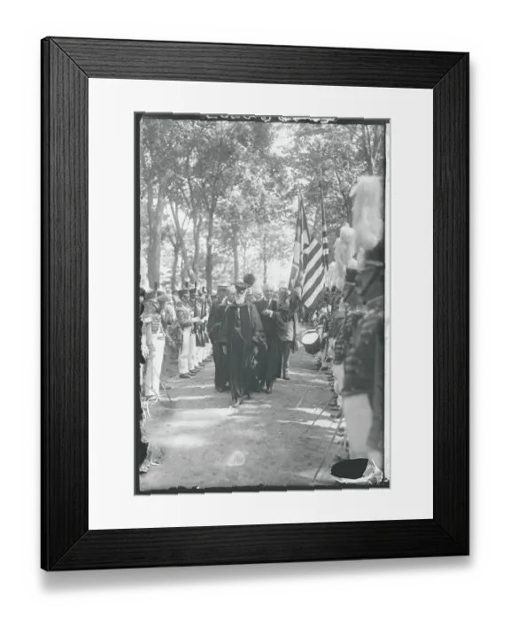 Framed Print : Parade Including President Warren Harding Framed Print : Parade Including President Warren Harding
