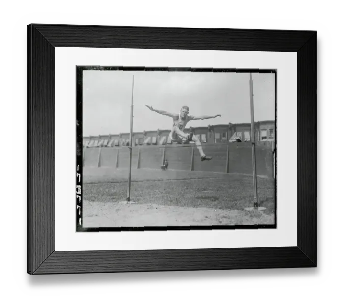 Framed Print : W.M. Kidd Jumping Hurdle Framed Print : W.M. Kidd Jumping Hurdle