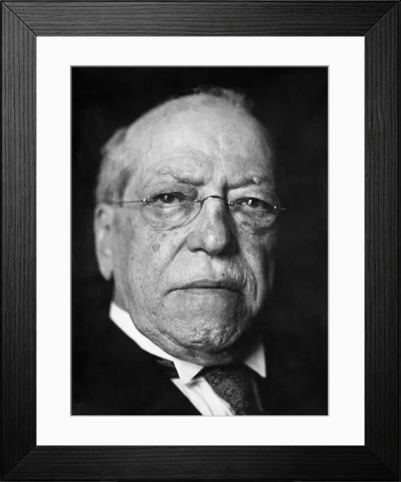 Framed Print : Portrait of Labor Leader Samuel Gompers Framed Print : Portrait of Labor Leader Samuel Gompers