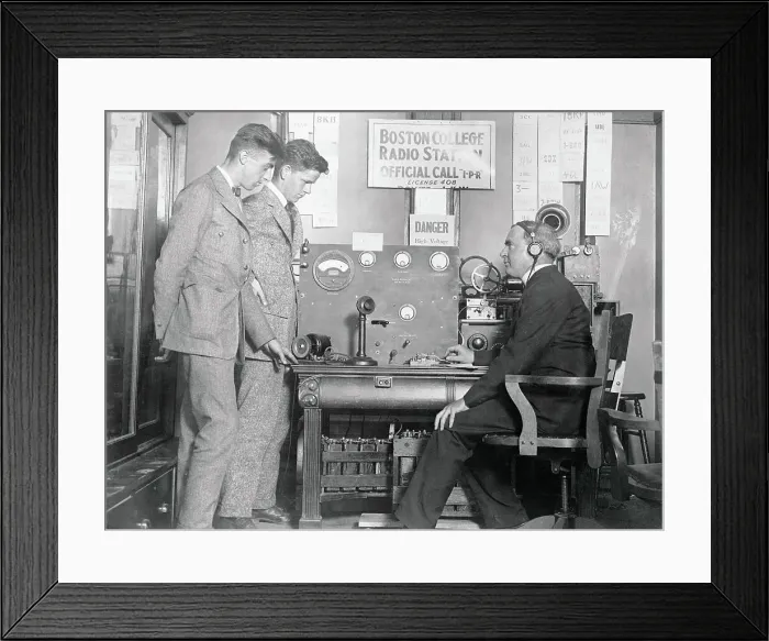 Framed Print : Priest Broadcasting Invitation to Police Chiefs Framed Print : Priest Broadcasting Invitation to Police Chiefs