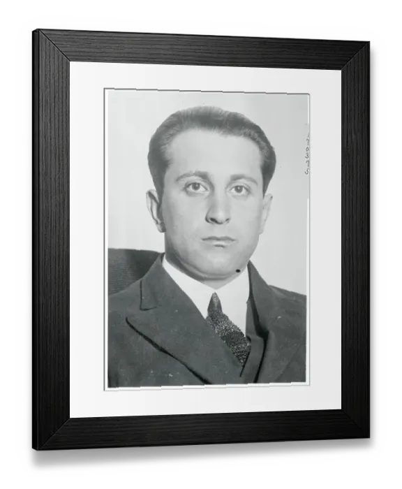 Framed Print : Portrait of Baron Guy de Rothschild Framed Print : Portrait of Baron Guy de Rothschild