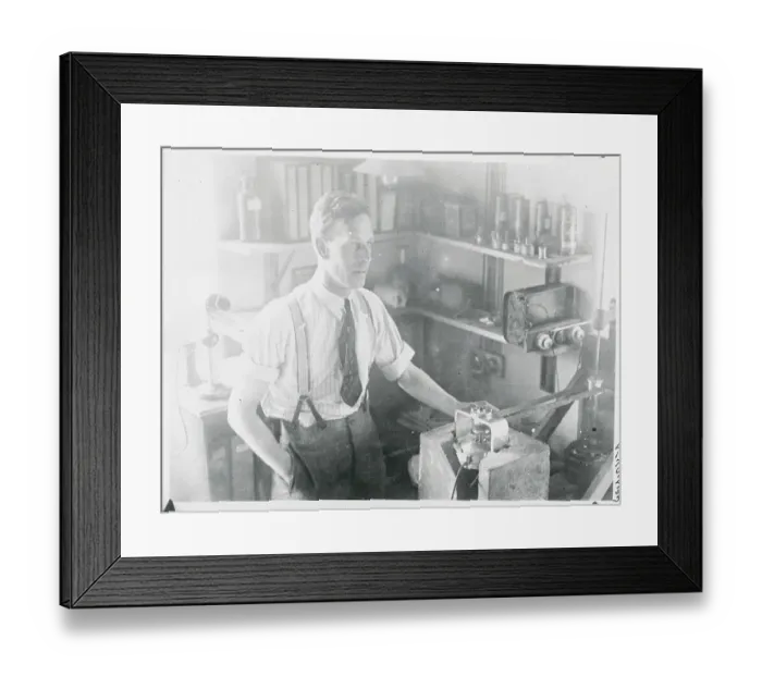 Framed Print : Mincing Machine