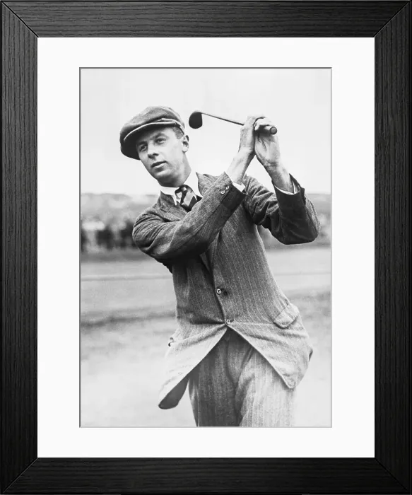 Framed Print : Roger Wethered in Suit Swinging Club Framed Print : Roger Wethered in Suit Swinging Club