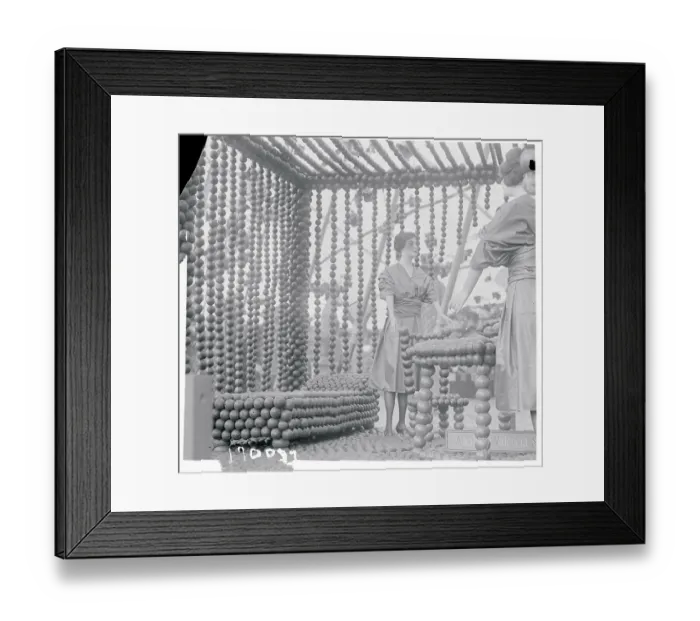 Framed Print : Exhibits Made of Oranges Being Displayed Framed Print : Exhibits Made of Oranges Being Displayed