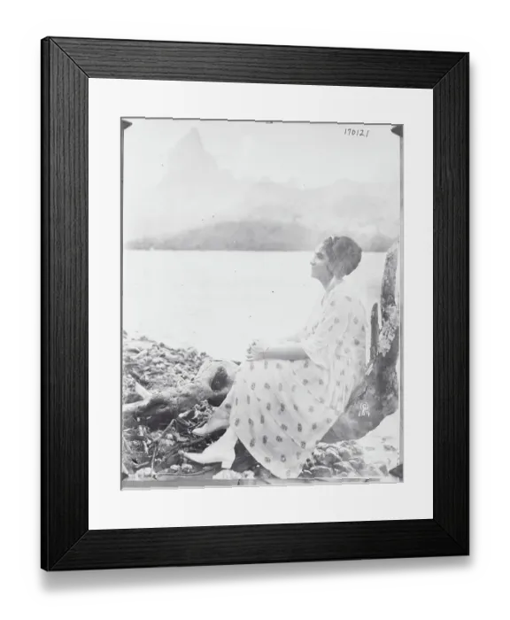 Framed Print : Princess Va Kua Pomare Framed Print : Princess Va Kua Pomare