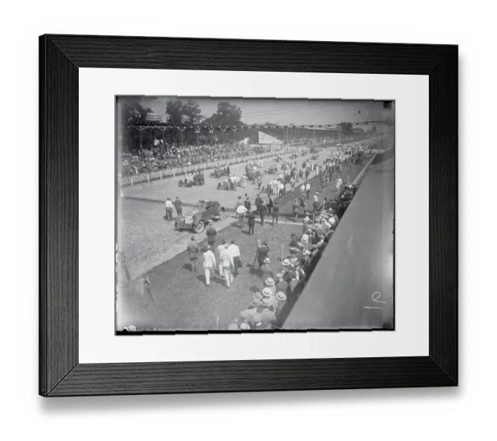 Framed Print : Scene Before Beginning of Indianapolis 500 Framed Print : Scene Before Beginning of Indianapolis 500