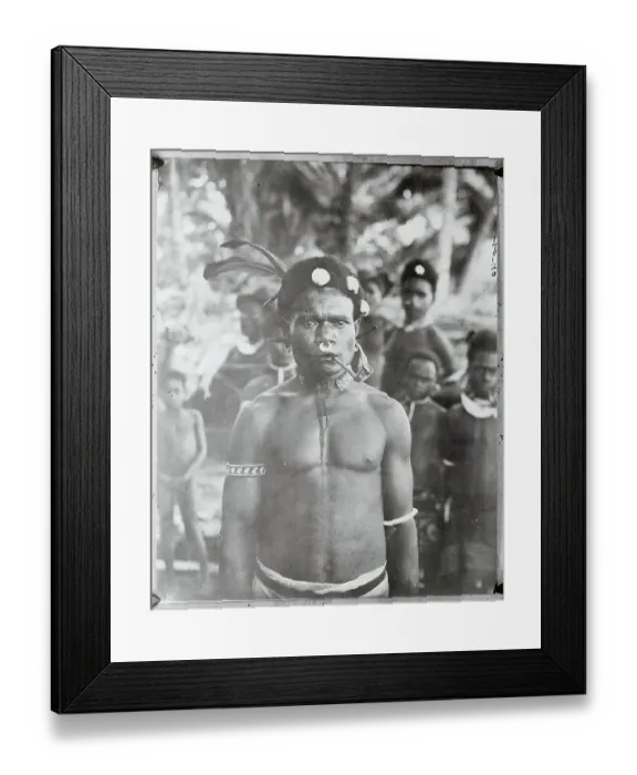 Framed Print : Native of Maliata Framed Print : Native of Maliata