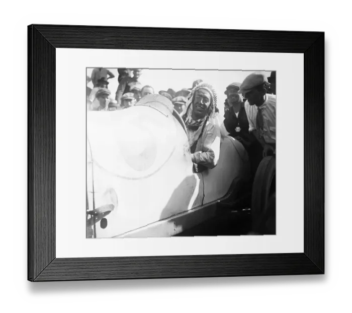 Framed Print : Jimmy Murphy in Race Car Framed Print : Jimmy Murphy in Race Car