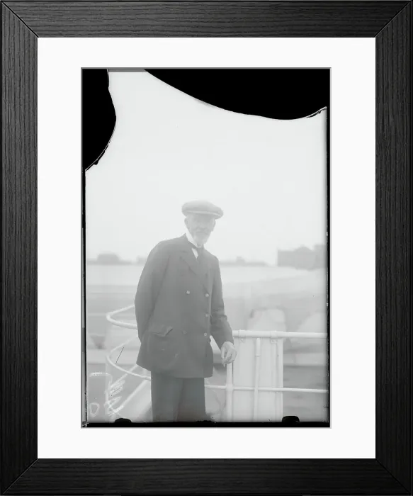 Framed Print : Duke of Leeds on Ship Deck Framed Print : Duke of Leeds on Ship Deck
