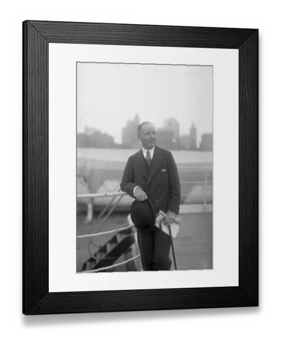 Framed Print : Portrait of Thomas W. Lamont Framed Print : Portrait of Thomas W. Lamont