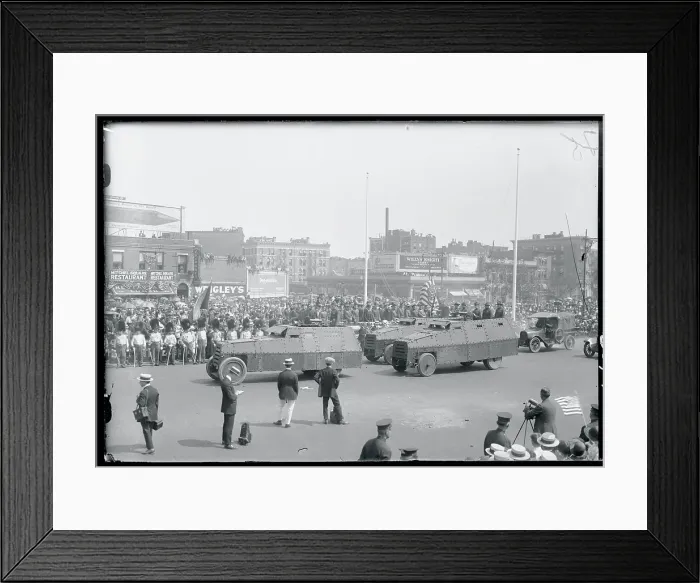 Framed Print : Tanks Participating in Parade for Memorial Unveiling Framed Print : Tanks Participating in Parade for Memorial Unveiling