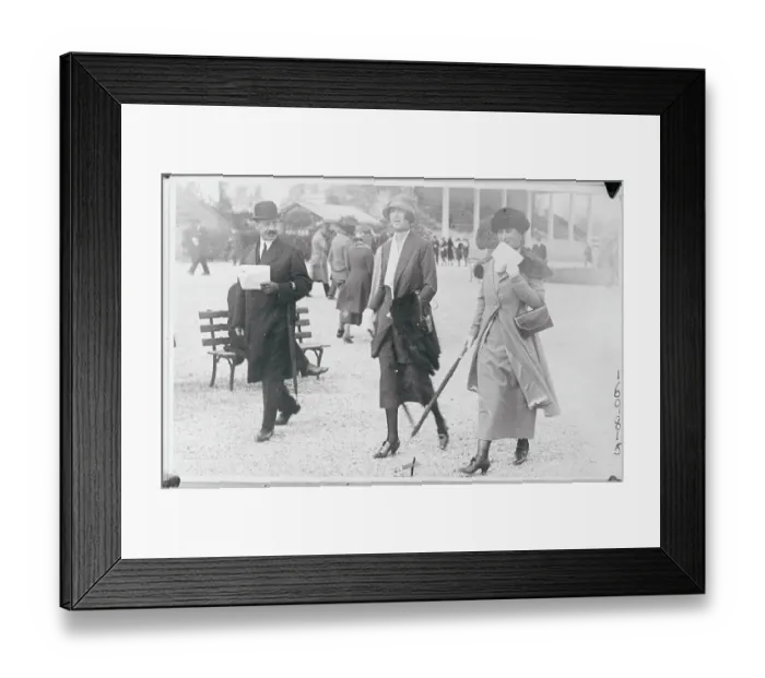 Framed Print : Princess Yolanda at Races Framed Print : Princess Yolanda at Races