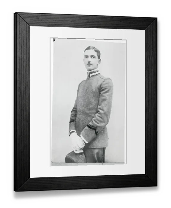Framed Print : Portrait of Crown Prince Umberti Framed Print : Portrait of Crown Prince Umberti