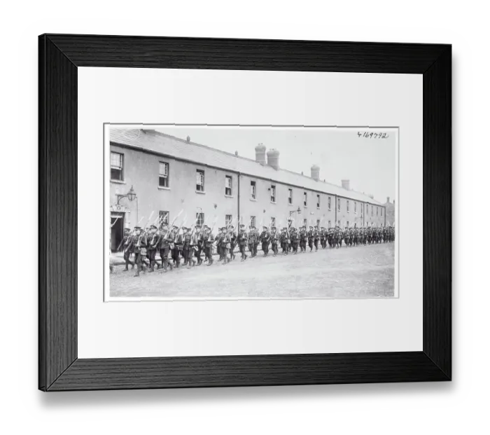 Framed Print : British Troops Leave Dublin 1922 Framed Print : British Troops Leave Dublin 1922